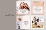 Blush Vibes Instagram Template Pack