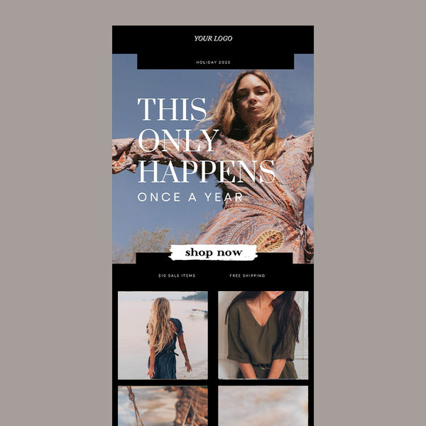 black friday email design