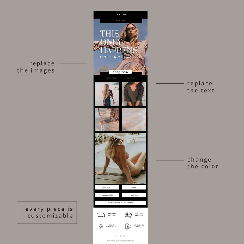 Black Friday Email Template Bundle