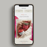 mailchimp holiday email template