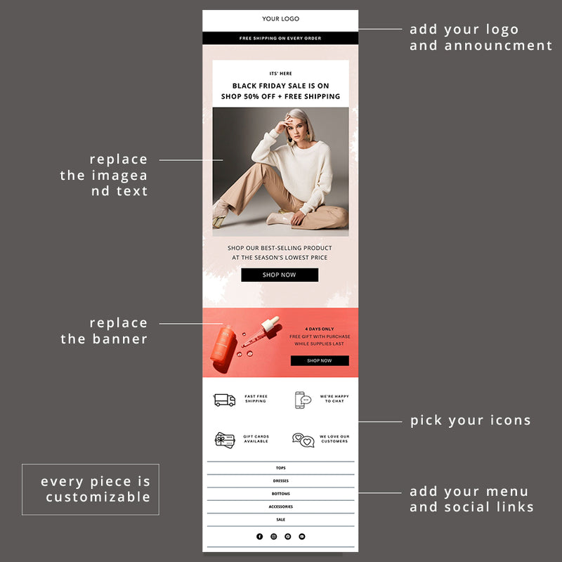 black friday email templates