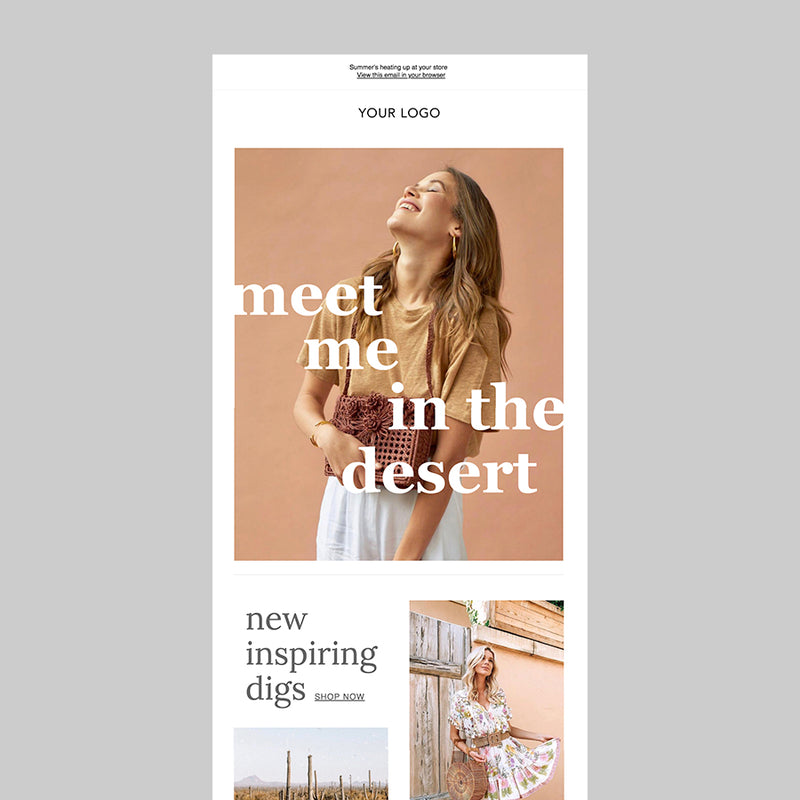 klaviyo free email template