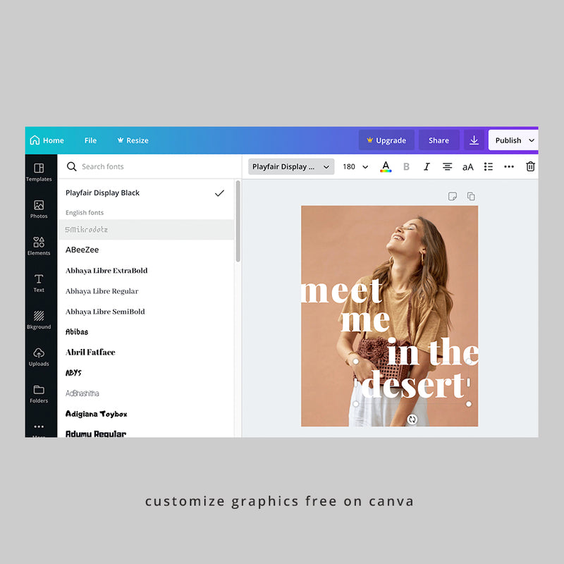 canva email template klaviyo