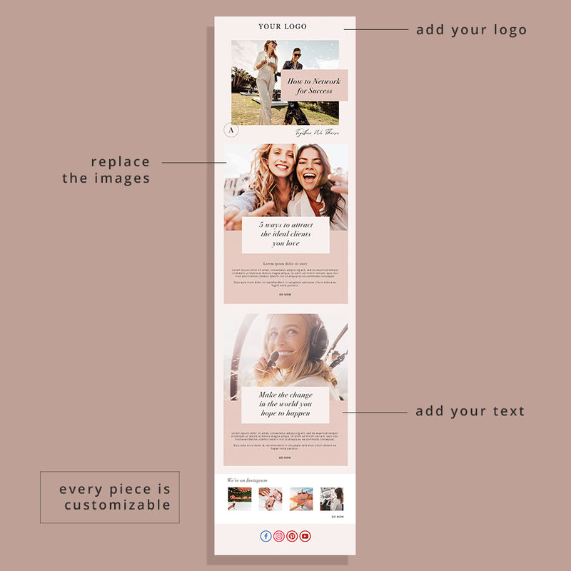 klaviyo email template
