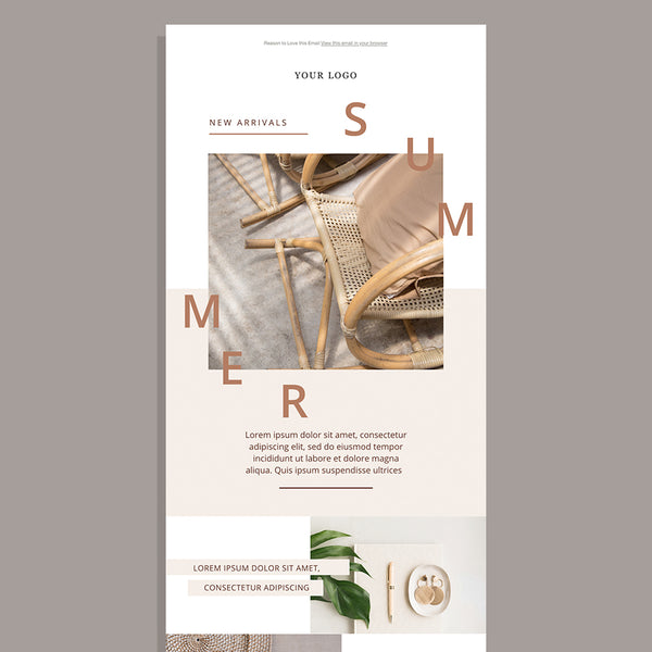 klaviyo email template